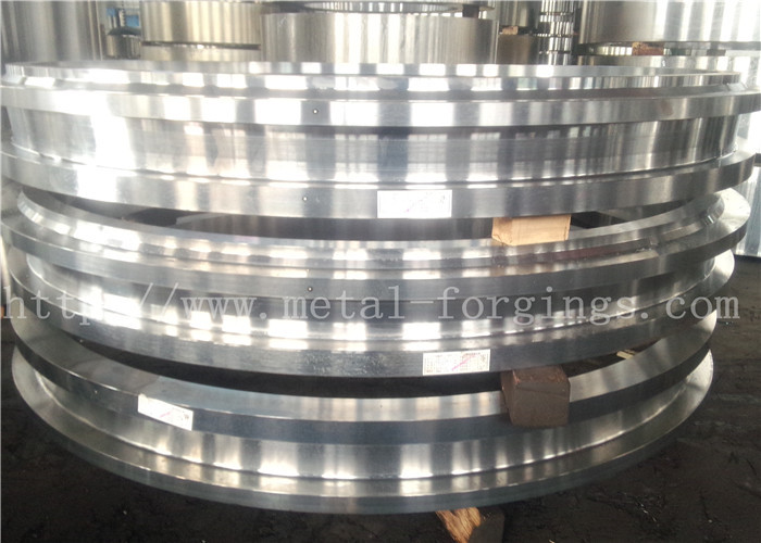 Горячекатаная ASTM JIS BS EN DIN поковка кольцо сталь термообработка и машинная обработка