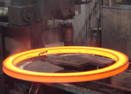 Яркое поверхностное горячее выкованное кольцо St52 Q235 16Mn стальное